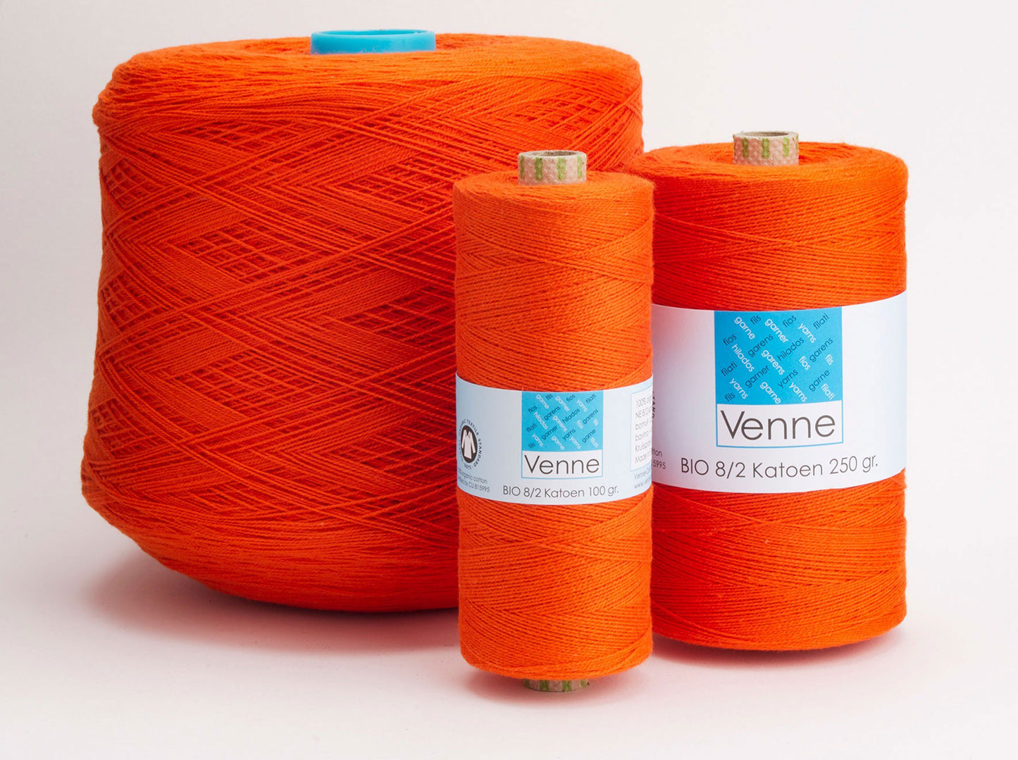 Venne biopamut kéziszövőfonal – Ne 8/2 (~Nm 14/2) - 250gr