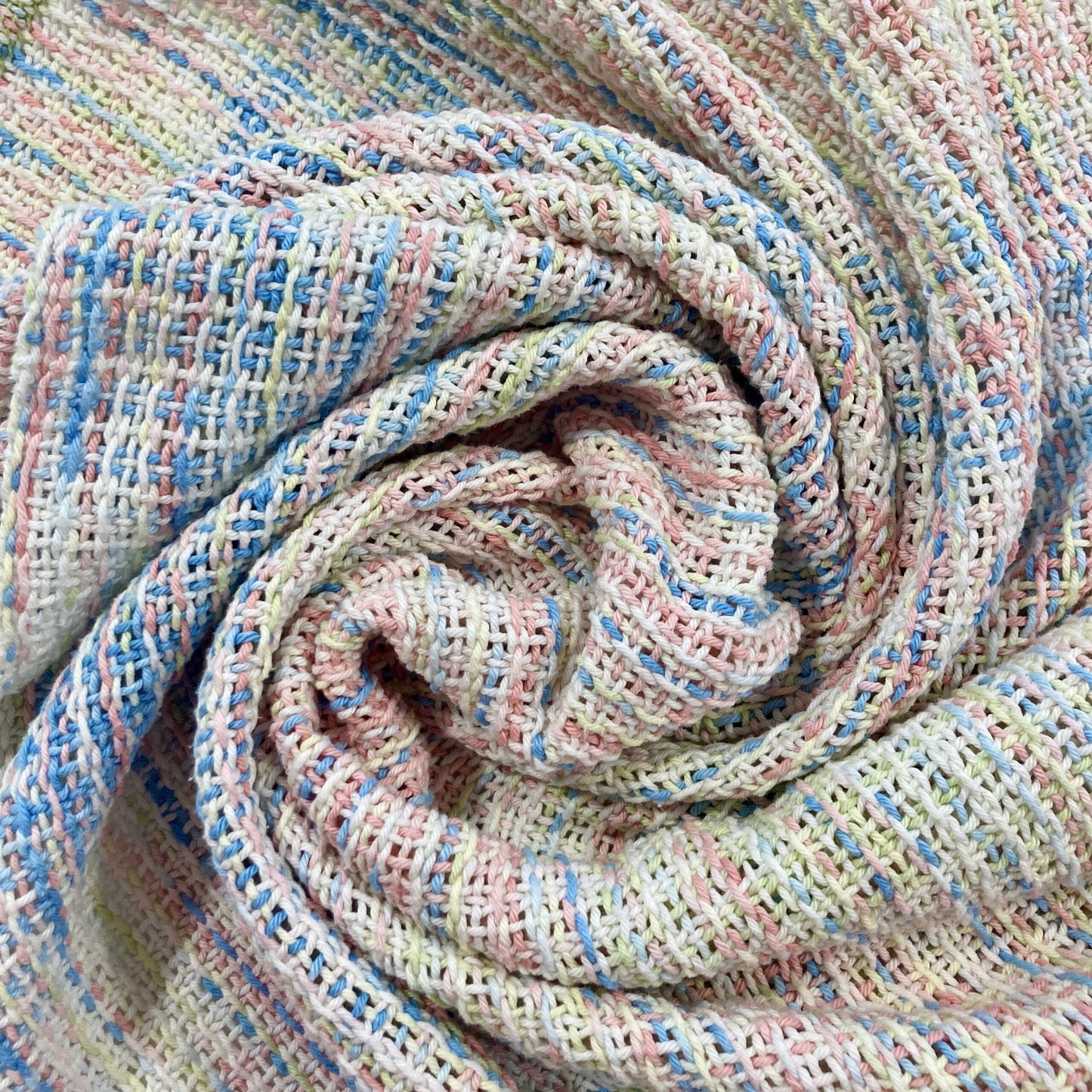 Kézzel szőtt pamut babatakaró