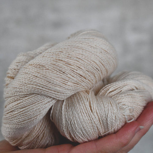 100% pima pamut lace - natúr 800m/100gr