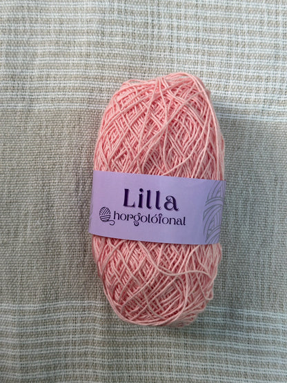Lilla 100% pamut fonal