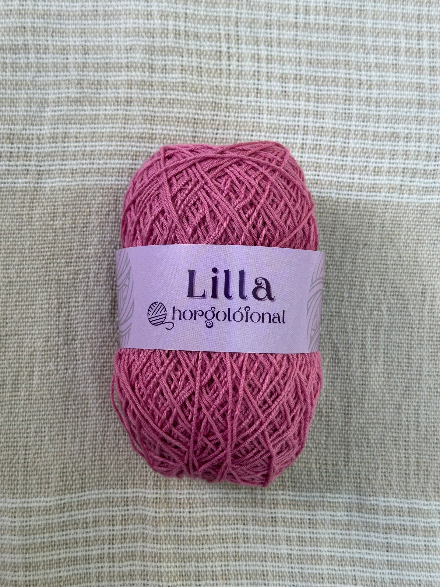 Lilla 100% pamut fonal