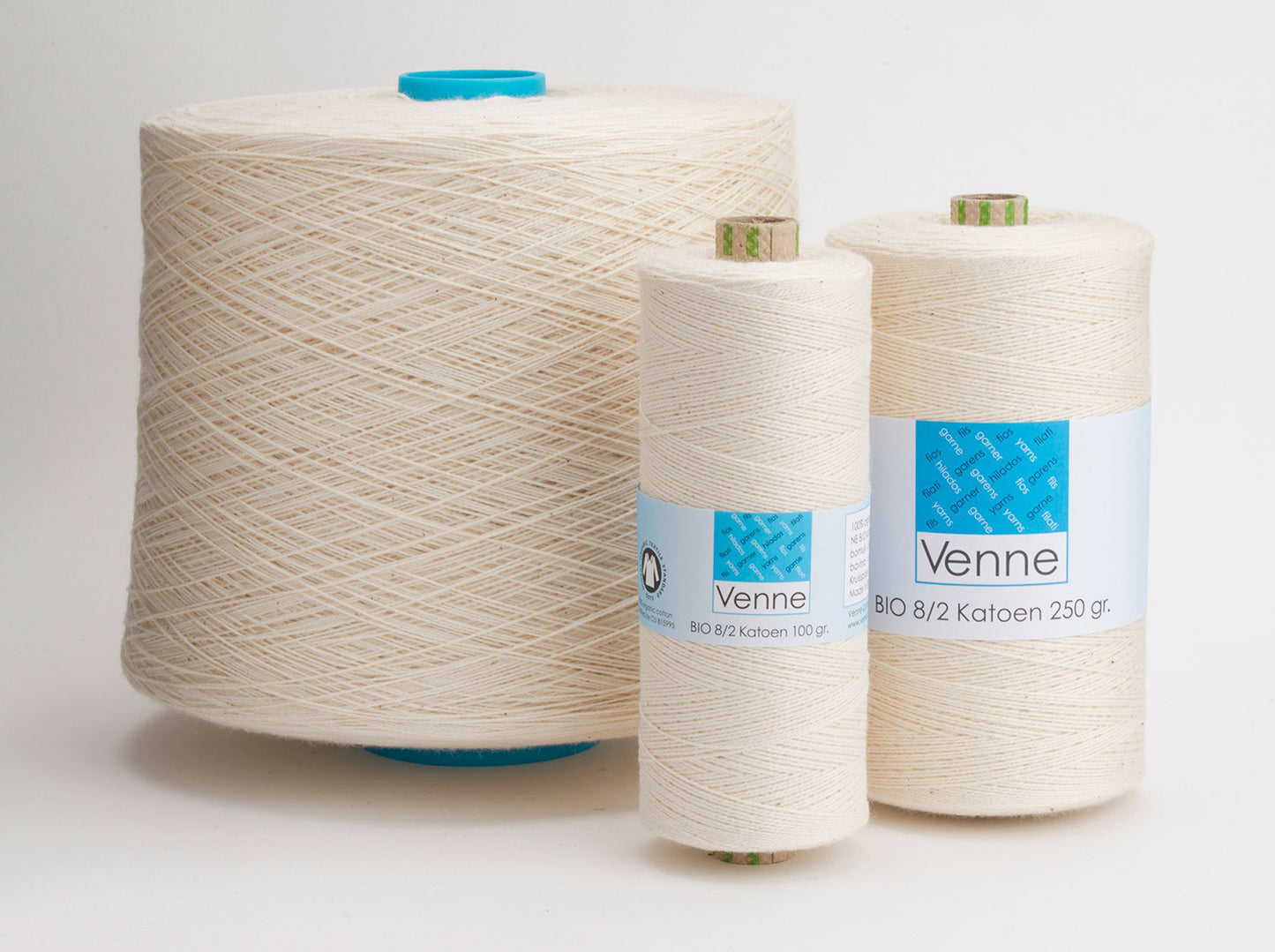 Venne biopamut Nm 14/2 (Ne 8/2) - natúr