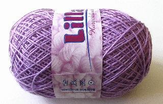 Lilla 100% pamut fonal